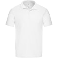 Heren Poloshirt Original Fruit of the Loom 63-050-0 wit